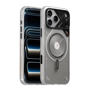 lot 20150 image: Aulumu A17 iPhone 17 Pro Magnetic Thermal Case  CoolHyper  with Camera Control  IMD Technology  Compatible with Magsafe  Touch Translucent White