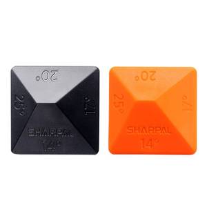 lot 20190 image: SHARPAL 196N Angle Pyramid Guide 4 Universal Angles 14° 17° 20° 25°, 2-Pack