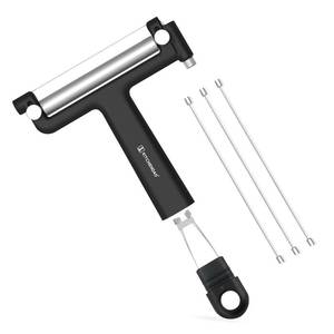 lot 20237 image: KITCHENDAO Adjustable Wire Cheese Slicer Cutter, 50% Stronger Wires with 2nd Gen Wire Fixing Mechanism, Adjustable Hand-Held Wire Cheese Cutter, Quick Replacement, Dishwasher Safe,( Extra Wires Not Included)
