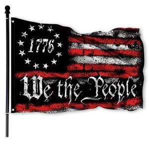 lot 20248 image: FULAISMGS We The People 1776 Flag 3x5 Ft