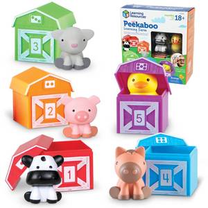 lot 1164 image: Learning Resources Peekaboo Learning Farm