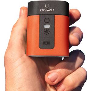 lot 2014 image: ETENWOLF AIR 3 Air Pump for Inflatables with 2600mAh Battery& Camping Light