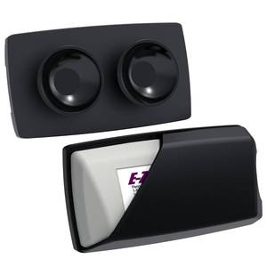lot 2050 image: Zeyitian EZ Pass Holder with Super Strong Suction Cups for Windshield. Ezpass Holder Toll Pass Transponder iPass Holder (Black, 1pack)