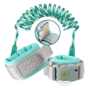 lot 2053 image: Lehoo Castle Toddler Leash, Wrist Leash for Kids with Induction Lock, Green