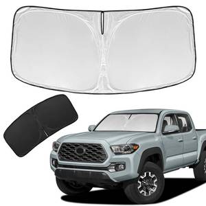 lot 2059 image: for Toyota Tacoma 2016-2024 2025 2026 Sun Shade Sunshade Windshield Cover