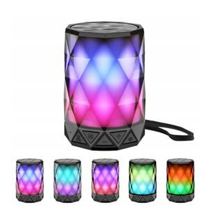 lot 2494 image: LFS Portable Bluetooth Speakers, Night Light Waterproof, Lightweight Portable Speakers for Travel, Pool, Beach, Biking, Kayak, Gifts for Kids, Women