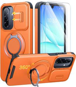 lot 4395 image: JAME for Samsung Galaxy A17A16 5G Phone Case with Stand Slide Camera Cover