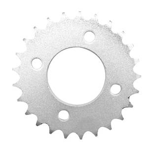 lot 4396 image: Aynaxcol 420 25T 48mm Motorcycle Rear Chain Sprocket Rear Sprocket Cog Steel Rear Drive Sprocket for Pit Bike Dirt Bike ATV 4 Wheel Go Kart Electric Bicycle