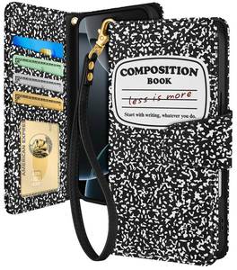 lot 4399 image: Toycamp for iPhone 16 Pro Max Wallet Case, Leather Flip Cover, Notebook