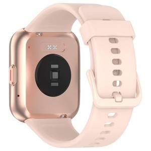 lot 4432 image: E ECSEM Bands Compatible for Boean ID207GGZZ ID207FVYAO ID207AEAC ID207OCTANDRA ID207 Sport Band Silicone Wristbands Straps Replacement for Veryfit ID207 Smart Watch for Men Women (Pink)