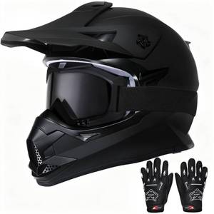 lot 5851 image: Kids Dirt Bike Helmets Youth ATV Helmet, Kids Motocross Helmet DOT Approved size XL