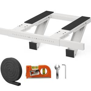 lot 5853 image: No-Drilling Window Air Conditioner Support Bracket, AC Holder Stand Mount
