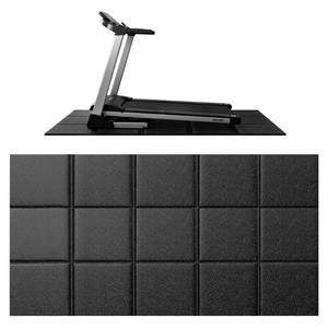 lot 5856 image: Comeyly Treadmill Mat for Carpet & Hardwood Floors, 79�39.4 Equipment Mat