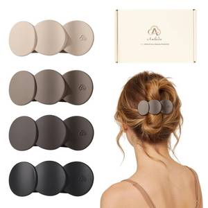 lot 6211 image: Amlaidu Medium Flat Hair Clips for Women, Claw Clips for Thick Thin Hair