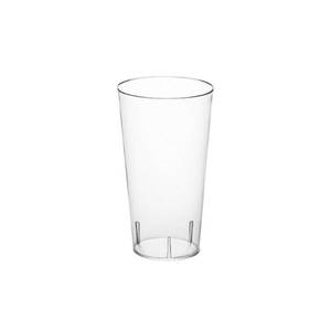 lot 6234 image: Party Essentials Disposable 3 oz. Tall Plastic Shot GlassesStraight Wall ShootersTasting Sample Dessert Cups, Clear, 40 Count