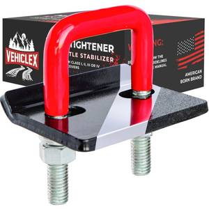 lot 6269 image: Vehiclex Anti-Rattle Hitch Tightener Clamp for 1.25 to 2 Receivers