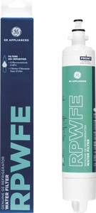lot 8467 image: GE RPWFE Refrigerator Water Filter, Genuine Replacement Filter, Certified to Reduce Lead, Sulfur, and 50 Other Impurities, Replace Every 6 Months for Best Results, Pack of 1