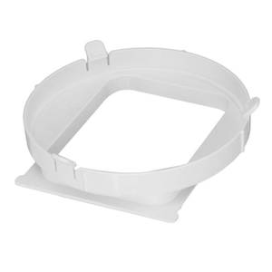 lot 8471 image: Portable Air Conditioner Exhaust Hose Coupler, Square Tube Adapter Exhaust Hose Coupler for 1P KY35 Mobile Air Conditioning