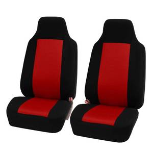 lot 8478 image: FH Group 3D Air Mesh Car Seat Covers Front Set �� Universal Fit Automotive Seat Protectors, Washable Low Back Bucket Seat Covers for SUV, Sedan, Car Accessories, RedBlack