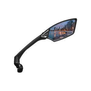 lot 8490 image: MEACHOW New Scratch Resistant Glass Lens,Handlebar Bike Mirror, Rotatable Safe Rearview Mirror, Bicycle Mirror, (Blue Right Side) ME-006RB