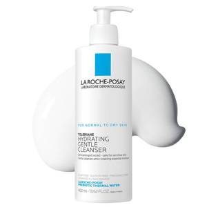 lot 12180 image: La Roche-Posay Toleriane Hydrating Gentle Facial Cleanser, 13.52oz (Slight Use)