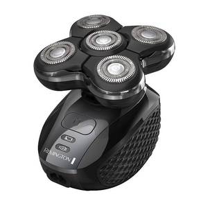 lot 12212 image: REMINGTON Balder Pro XR7000 Men s Cordless Electric Head Shaver  5 Dual Track Rotary Heads  Wet & Dry  Rechargeable  Black (Used)