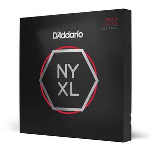 lot 12236 image: DAddario NYXL Bass Guitar Strings 55-110, Heavy, 4-String