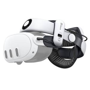 lot 1262 image: BOBOVR S3 Pro Battery Strap Accessories,Head Air Cooling System and 10000mah Hot-swappable Battery Pack,Compatible with Meta Quest 3Quest 3S