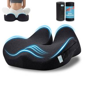 lot 1265 image: OVRST Seat Cushion,Ergonomic Chair Cushions for Sit Bone Tailbone Pain Relief,Sciatica & Back Support,Memory Foam Butt Pillow for Office,Car,Home,Gaming,Wheelchair