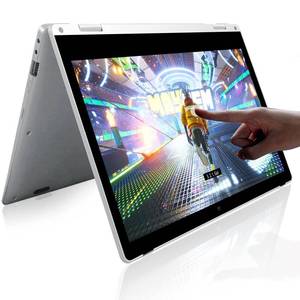 lot 2246 image: SZTPSLS 2 in 1 Laptop, 11.6 inch Laptop Computer, 4GB RAM, 128GB SSD Storage, 360 Degree Convertible Tablet Intel Processor, Webcam, WiFi, Type-C, Silver