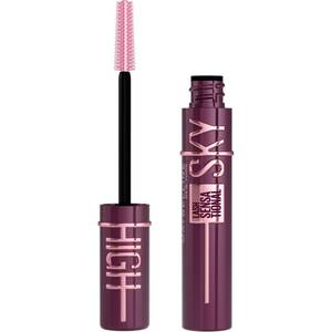 lot 2296 image: Maybelline Lash Sensational Sky High Mascara Makeup, Volumizing, Lengthening, Defining, Curling, Multiplying, Buildable, Washable Formula, Burgundy Haze, 1 Count
