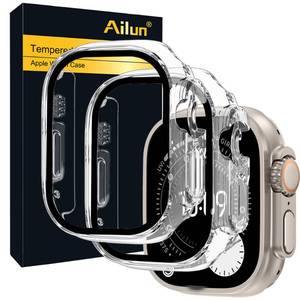 lot 2298 image: Ailun Screen Protector Case for Apple Watch Ultra 3Ultra 2Ultra, 49mm