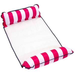 lot 2312 image: Aqua Original 4-in-1 Monterey Hammock Pool Float & Water Hammock �� Multi-Purpose, Inflatable Pool Floats for Adults �� Patented Thick, Non-Stick PVC Material �� Pink