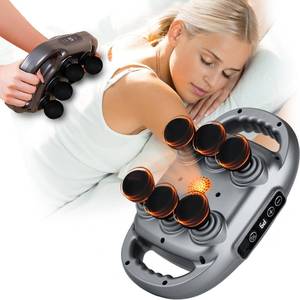 lot 3488 image: UFFAE 6 Head Massage Gun Deep Tissue with 9 Levels & 9 Modes, Electric Massager Tool for Legs, Arms, Waist, Back, Buttocks - Full Body Muscle Pain Relief, Ideal Gifts for Women, Men, Mom, and Dad