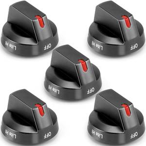 lot 4056 image: AMI PARTS DG64-00473B Fits for Samsung Stove Knob Replacement, 5-Pack