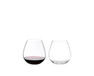 lot 4090 image: Riedel O Wine Tumbler Pinot Noir Glass, Set of 2