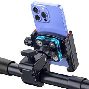 lot 4104 image: Marsrider 3rd Gen Shockproof Bike Phone Holder, Anti Vibration Motorcycle Phone Mount with Secure Lock, Universal Handlebar Mount for E-Bike, Electric Scooter, Bicycle, ATV, Fits 4.7-7 Inch Phones