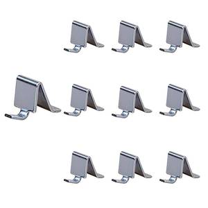 lot 4109 image: Shelf Clips Fit for Sandusky Metal Cabinets Shelf Clips for Metal Shelving