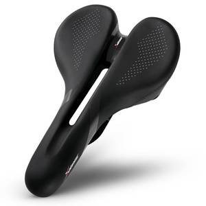 lot 6410 image: X WING Comfort Bike Seat for Men and Women with Innovative 5-Zone-Concept �� Winged Bicycle Saddle with Memory Foam �� Exercise Bike Seat for City, MTB & Trekking Bikes (MTB)