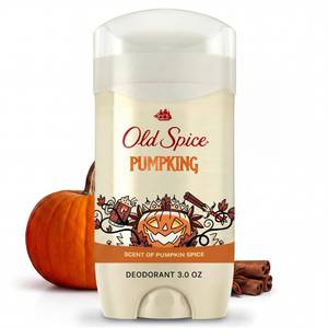 lot 6417 image: Old Spice Aluminum Free Deodorant for Men, Fallidudes Limited Edition, 247 Frightful Freshness and Odor Protection, PumpKing Pumpkin Spice Scent, 3.0 oz