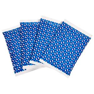 lot 6442 image: Amazon Basics Reusable Ice Pack for Lunch Boxes, Keep Cold, Lightweight, BPA Free, 6.7 x 4.3, Blue, Pack of 4