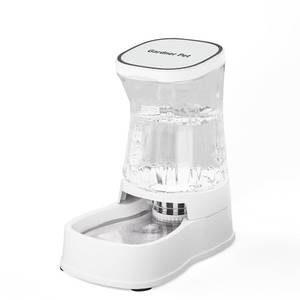 lot 7772 image: Gardner Pet Automatic Gravity Water Dispenser for Dogs, 1.0Gallon 100% BPA-Free Dog Water Bowl Dispenser, Pet Water Fountain Dispenser with Sponge Filter for Small&Medium Dogs, Cats, Puppies(White)