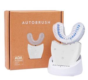 lot 8358 image: autobrush Electric Toothbrush, U-Shaped, Whole Mouth Clean, ADA Accepted