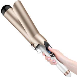 lot 11508 image: Hoson Curling Iron 2 Inch-Ceramic Wand Large Barrel for Long Hair (Slight use)