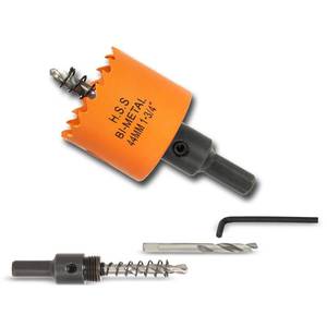 lot 12379 image: VIKITON 1-34 inch Hole Saw for Wood, Metal, Plastic & Drywall, with Arbor