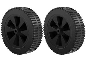lot 19696 image: 463344015 G437-0037-W1 7 Inch Wheels Replacement Parts for Charbroil Grill Wheels 463436215 463370516 463341918 Plastic Wheels Charbroil Grill Accessories BBQ Wheels 2pcs