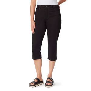 lot 20291 image: Gloria Vanderbilt Womens Amanda Capri Jean Black Size 16