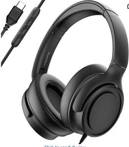 lot 2209 image: Black wired headphones no brand - Stock images may not match actual product images
