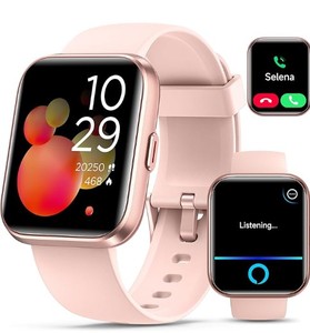 lot 2247 image: Smart Watch IDW19 Pink - Stock images may not match actual product images