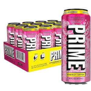lot 3486 image: OPTIMUM Nutrition Primer Energy Drink Mix 12-Pack 100mg Caffeine DP2012STL - Stock photos may differ from actual product images